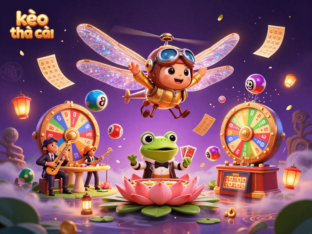 Experience kèo nhà cái excitement with vibrant lottery elements and a lively casino scene.