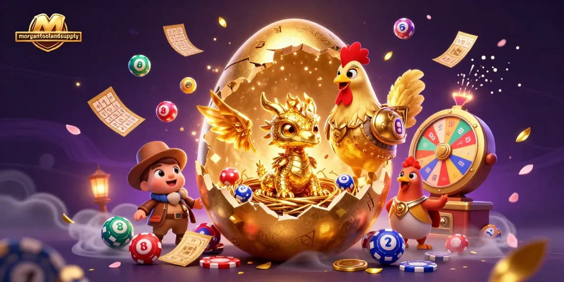 Spin to win at morgantoolandsupply with a dazzling illustration of dynamic casino scenes.