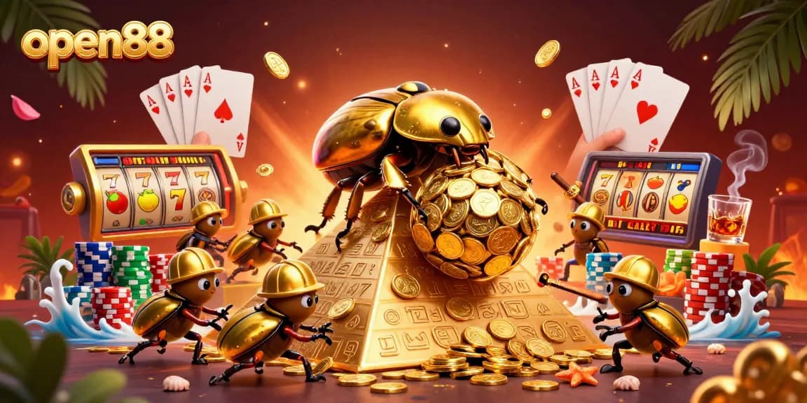 Bet on golden treasure with open88 showcasing a dynamic casino adventure