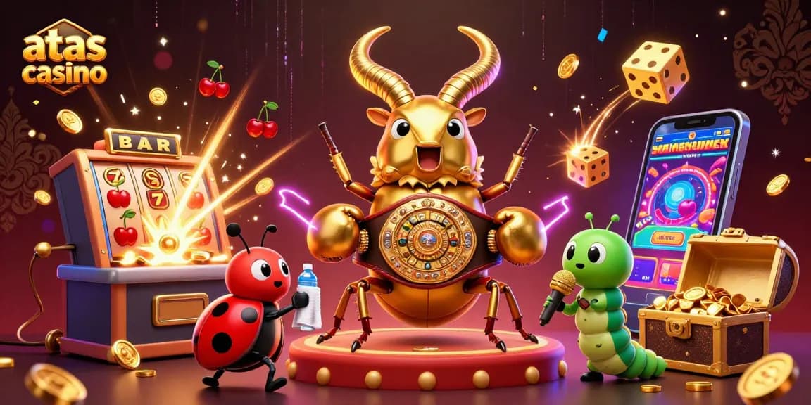 Experience the thrilling action of atas casino with dynamic characters and vibrant game elements.