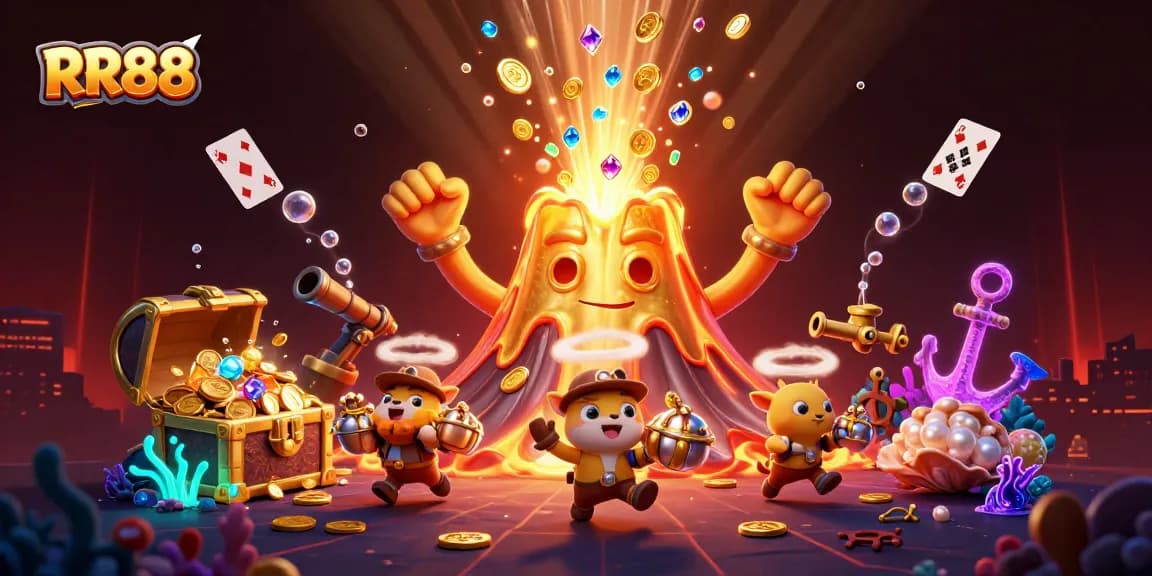 RR88 offers thrilling online gaming experiences with bountiful treasures and vibrant visuals.