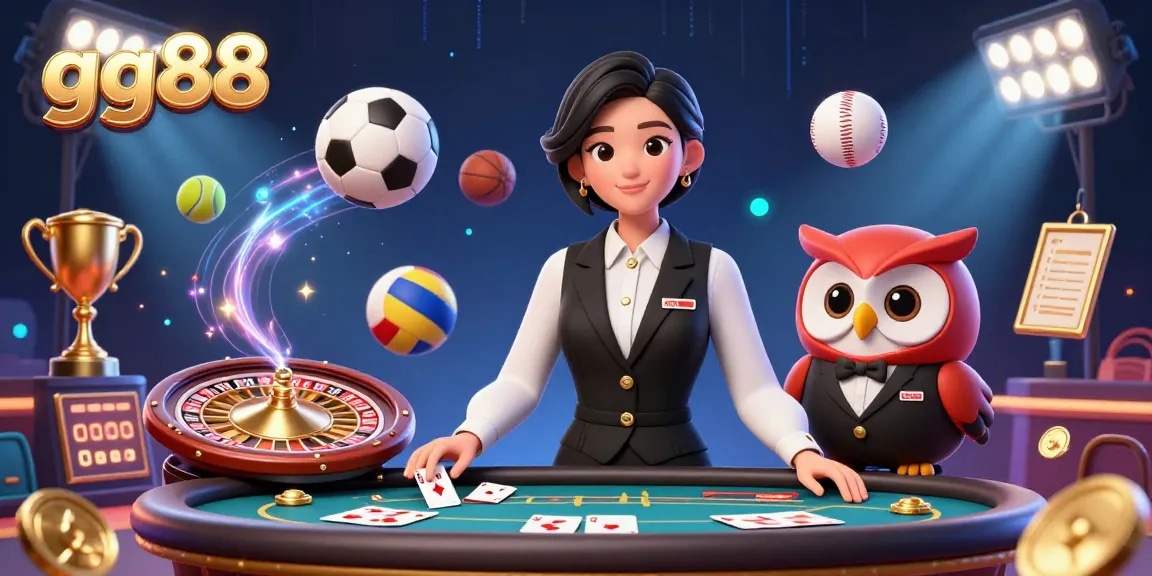 Experience the thrill of playing at gg88 with dynamic sports elements and an engaging casino atmosphere.