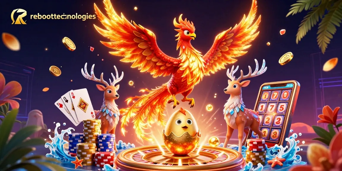 Experience winning moments with reboottechnologies in an immersive casino scene filled with action.