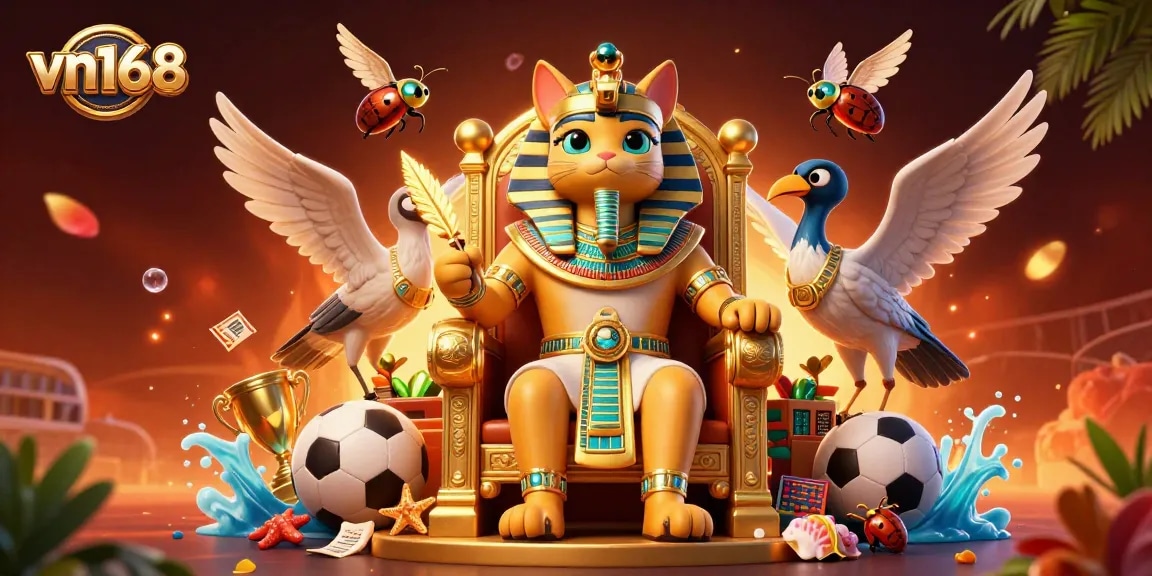 Win big with vn168 in an engaging sports betting scene featuring dynamic characters and rich visuals.
