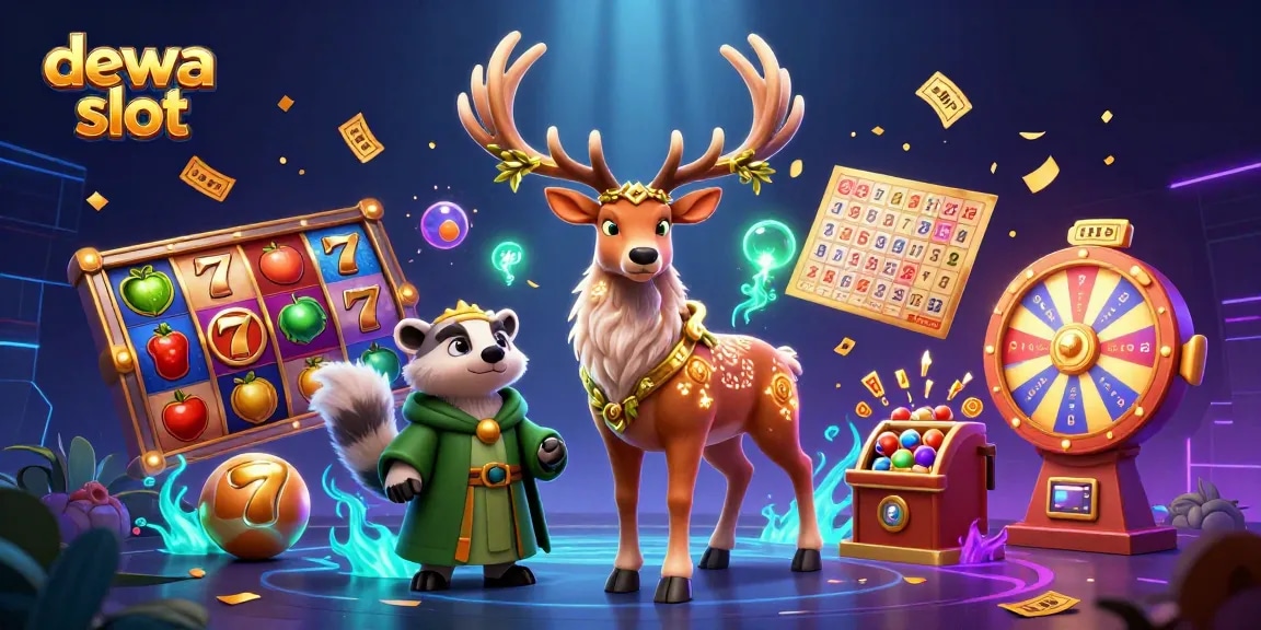 Rasakan sensasi bermain dewa slot dengan jackpot dan simbol keberuntungan di DEWATASLOT888.