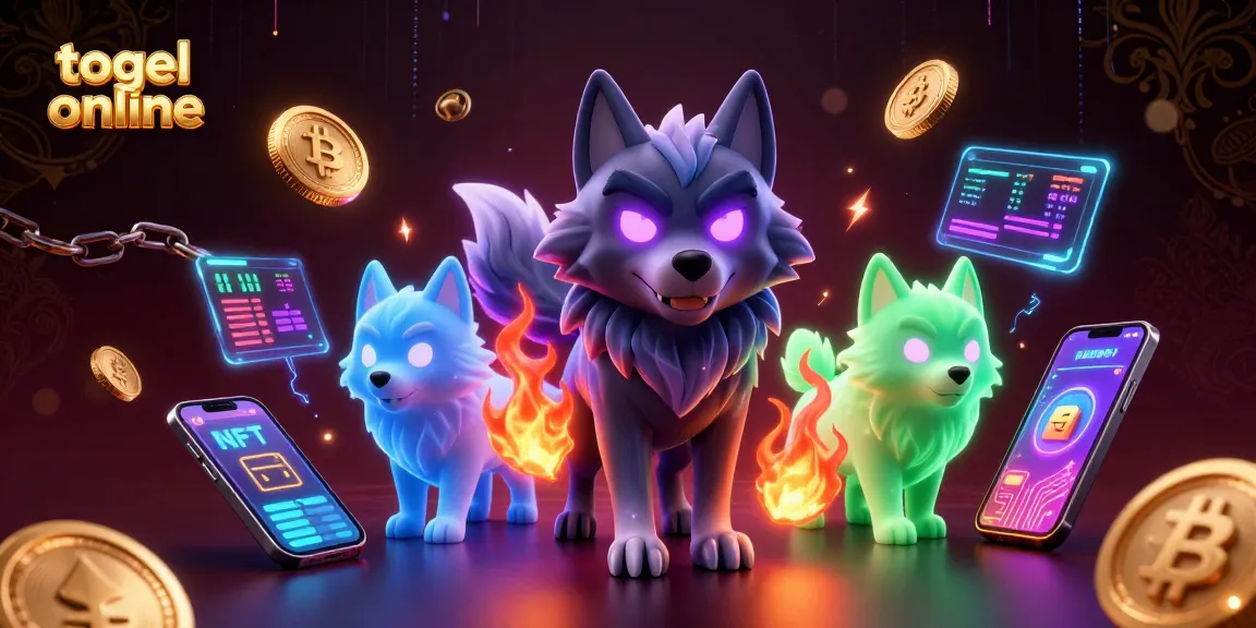 Engage with togel online as ghostly wolves channel power amidst NFT and crypto coins.