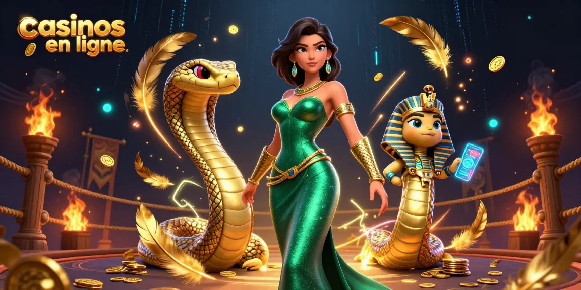 Vivez l'excitation des casinos en ligne avec des personnages vibrants et des éléments de jeu dynamiques.
