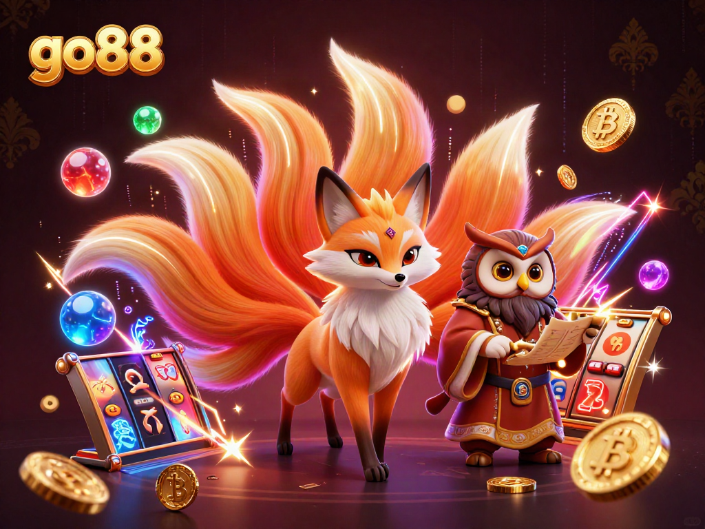 Play go88 and experience the thrilling world of gaming with vibrant colors and dynamic elements.