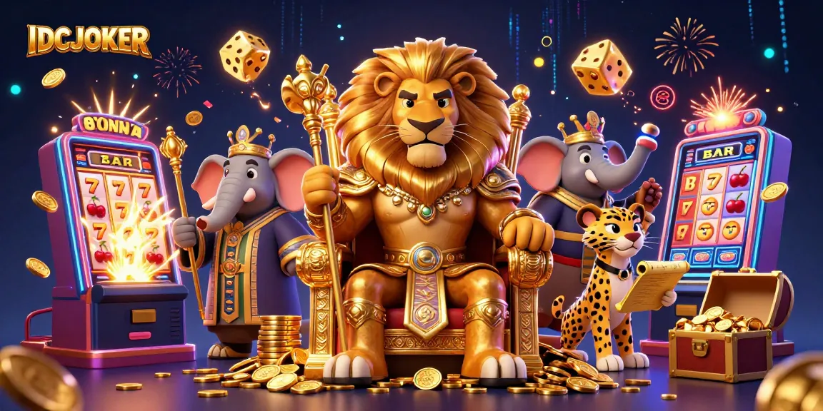 Experience thrilling wins at IDCJOKER with vibrant 3D slot symbols and dynamic gameplay elements.