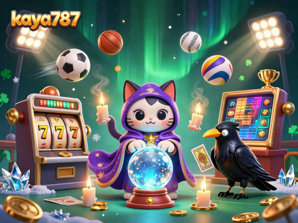 Experience jackpot excitement with kaya787's thrilling 3D casino illustrations featuring mystical characters.