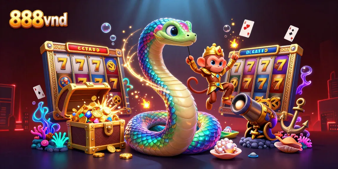 Experience thrilling gameplay at 888vnd with dynamic slots, vibrant characters, and rich visuals.