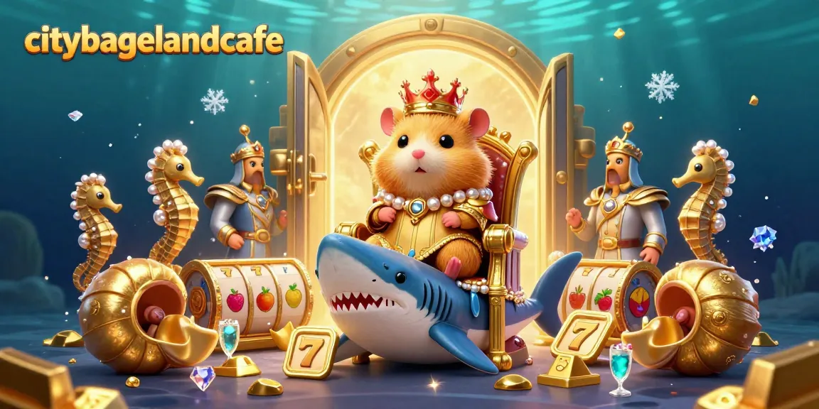 Gali harta karun di citybagelandcafe bersama raja hamster emas dan simbol slot