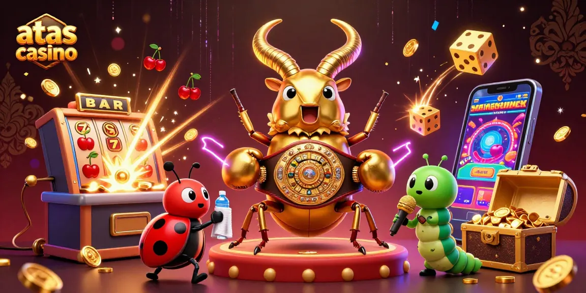 Experience the thrilling action of atas casino with dynamic characters and vibrant game elements.