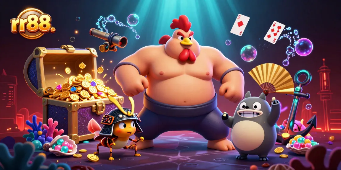 Experience the excitement of rr88. with an ultra-detailed illustration of dramatic casino action.