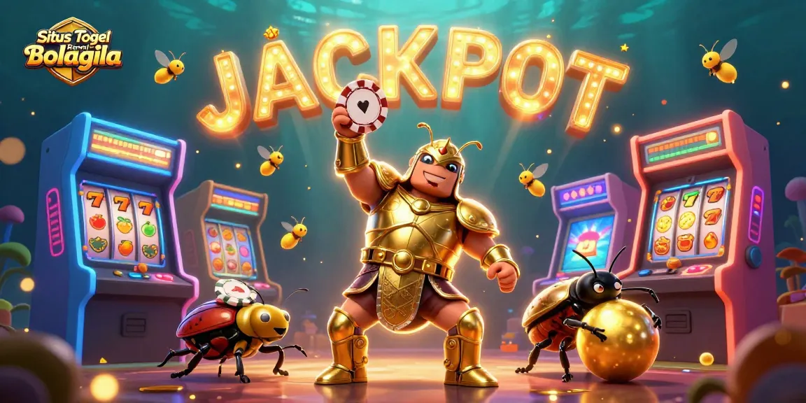 Situs Togel Resmi Bolagila mempersembahkan ilustrasi menarik tentang peluang jackpot dan permainan slot