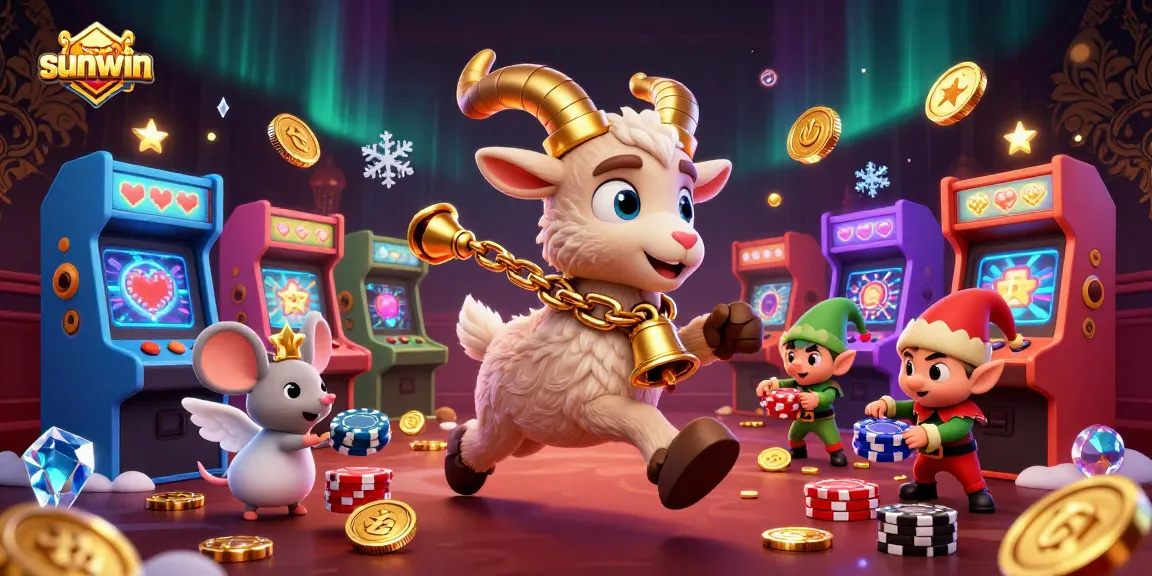 Experience thrilling gaming with sunwin in a festive haunted casino atmosphere.