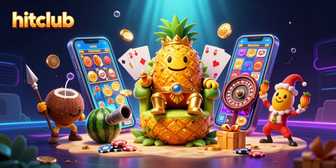 Experience the thrill of hitclub with vibrant 3D characters and casino elements in action.