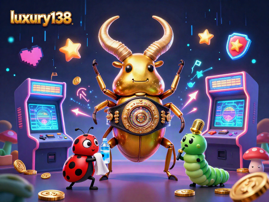 Experience winning strategies on luxury138 with a vibrant casino-themed 3D scene.
