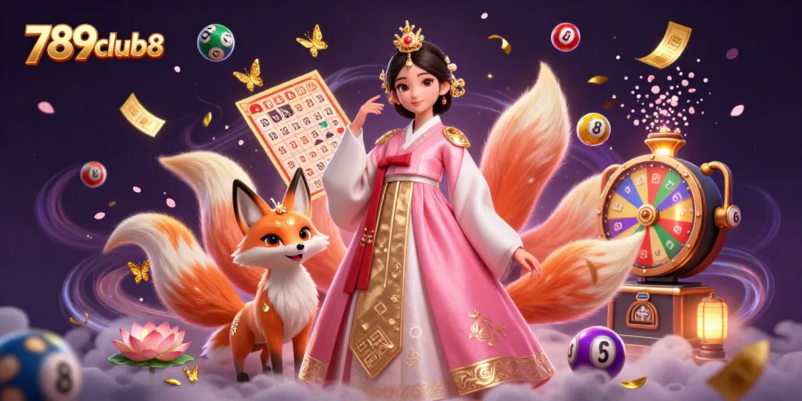 Experience the excitement of gambling at 789club8 with a captivating illustration of luck and chance.