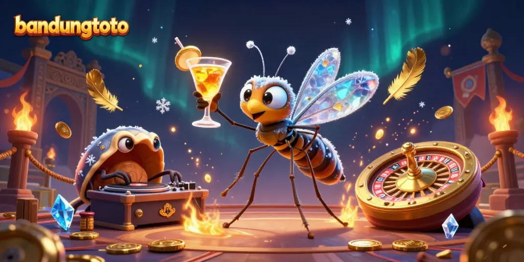 Experience thrilling gameplay with bandungtoto amid dynamic casino elements and vibrant visuals.