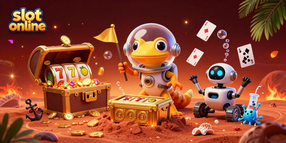 Bermain slot online dengan karakter unik dan slot gacor di kasino yang penuh harta karun.