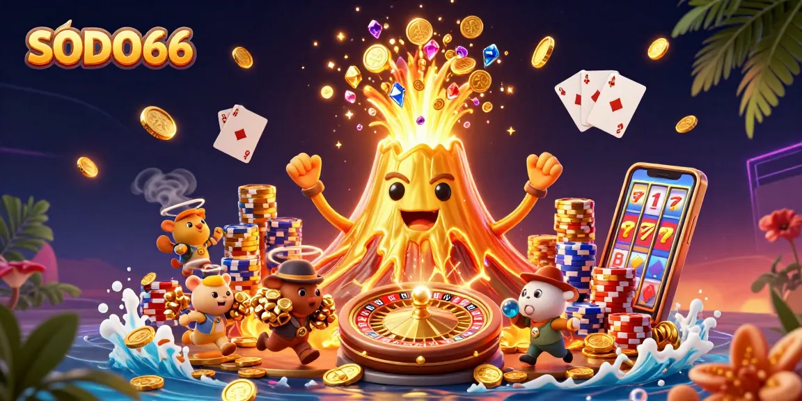 SODO66 launches treasure-filled adventures with golden coins and thrilling casino games.