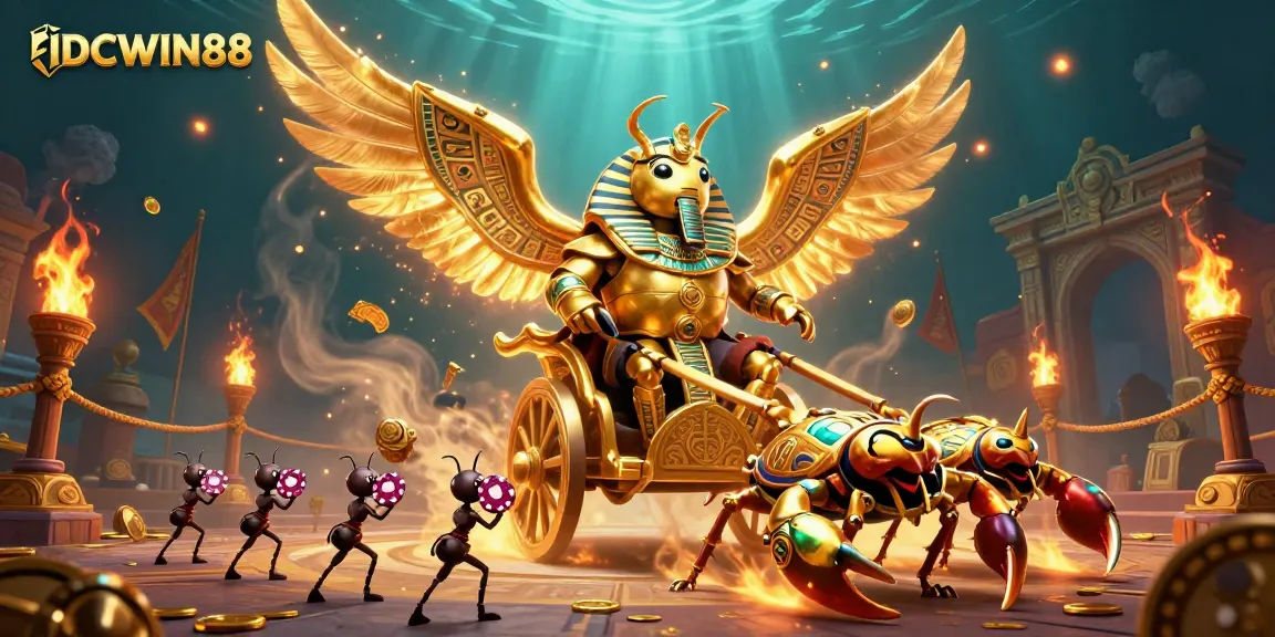 Engage with thrilling slot gameplay at IDCWIN88, featuring iconic symbols and dynamic animations.