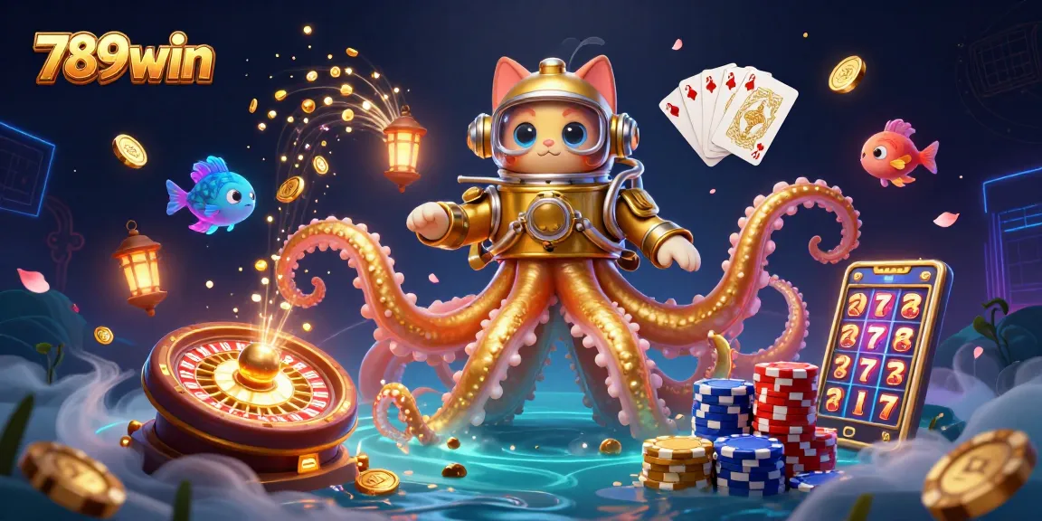 Engage with thrilling gameplay at 789win with dazzling casino elements and animated characters