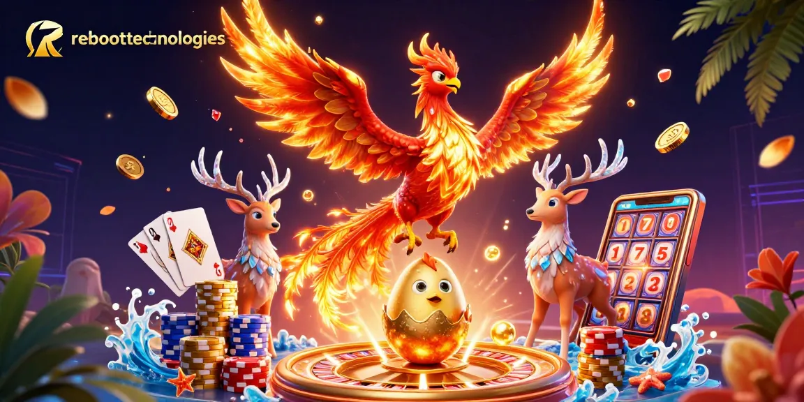Experience winning moments with reboottechnologies in an immersive casino scene filled with action.