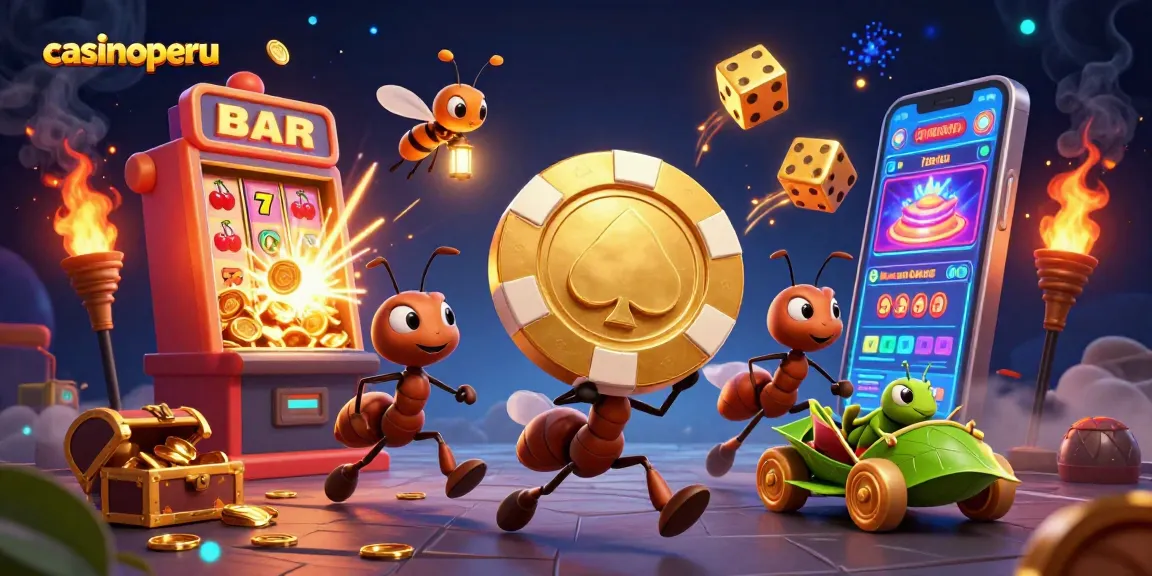 Los jugadores en casinoperu viven la emoción de una aventura de juego con tragamonedas brillantes y una acción vibrante.
