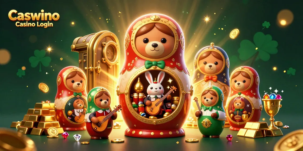 Experience fun at Caswino Casino Login with vibrant characters and exciting casino elements.