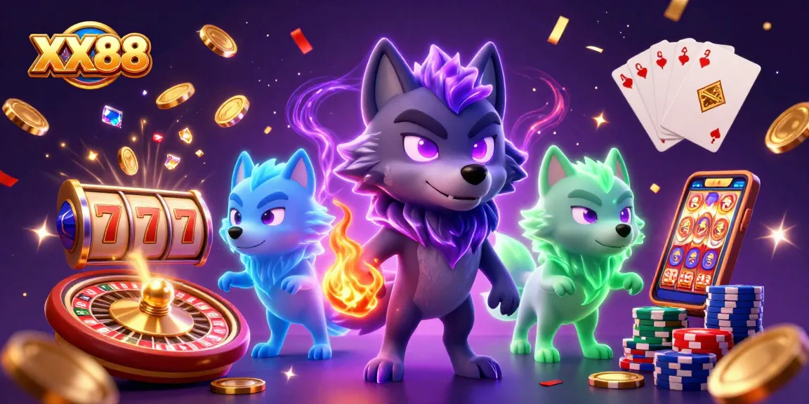 Winning strategies in XX88 casino with vivid spirits and dynamic gaming elements.