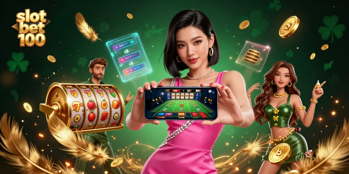 Bet big with slot bet 100 strategy in an engaging casino scene full of excitement.