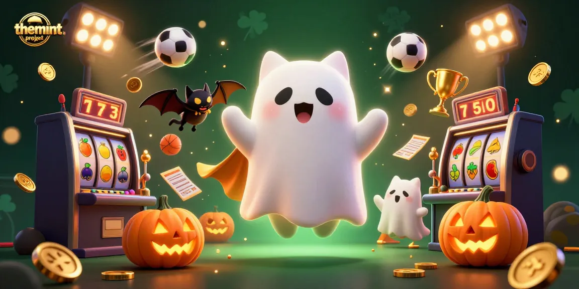 Menavigasi slot dan jackpot dengan themintproject dalam suasana kasino yang menakutkan.