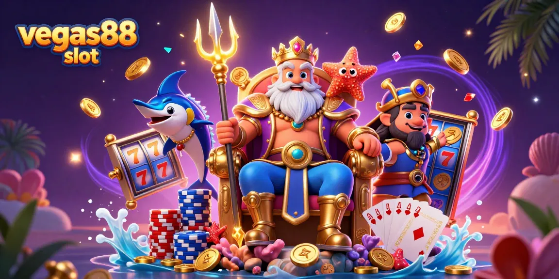 Menangkan hadiah di vegas88 slot dengan kartu royal flush dan tumpukan chip cerah menghiasi latar permainan.