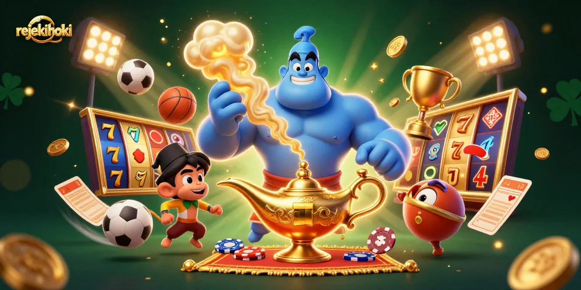 Experience thrilling rejekihoki gameplay with energetic scenes of slots and casino magic.