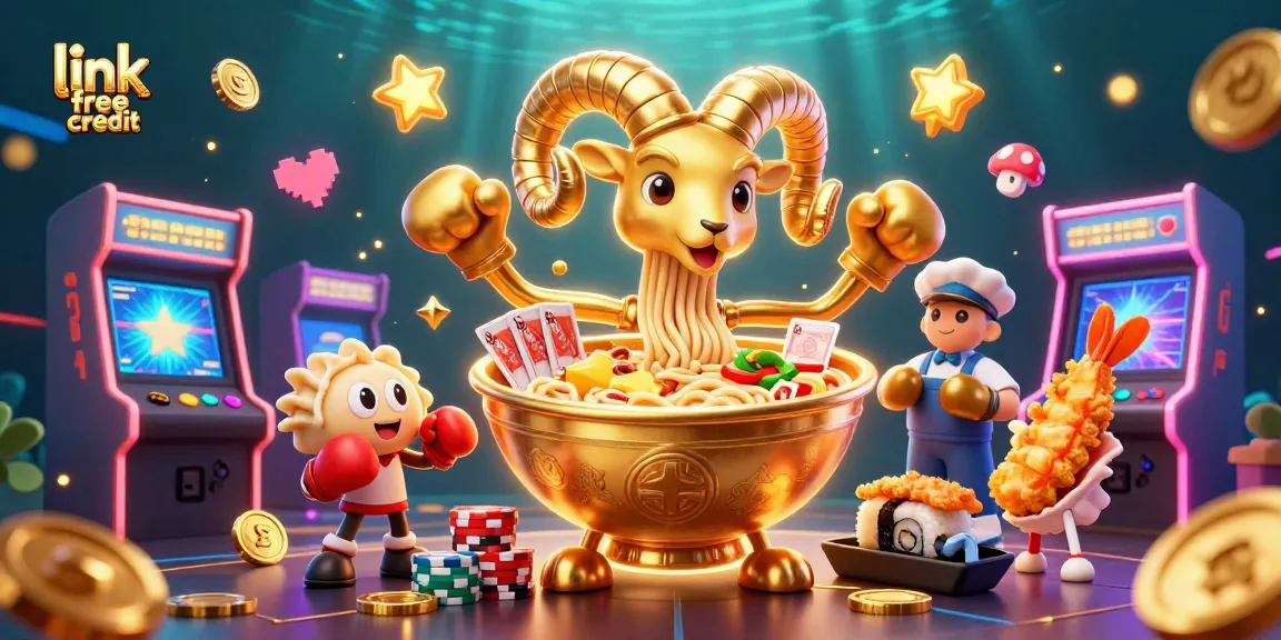 Engage with link free credit offers through entertaining 3D casino characters and vibrant game elements.