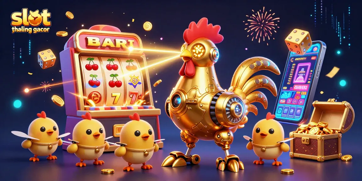 Engage with slot thailand paling gacor through a dynamic jackpot scene featuring vibrant characters and exciting gambling elements.
