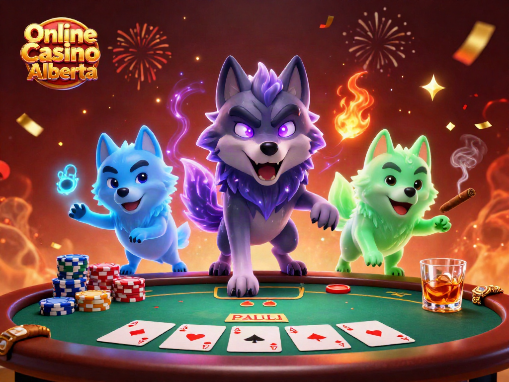 Play dynamic poker games at Online Casino Alberta with exciting characters and vibrant elements.