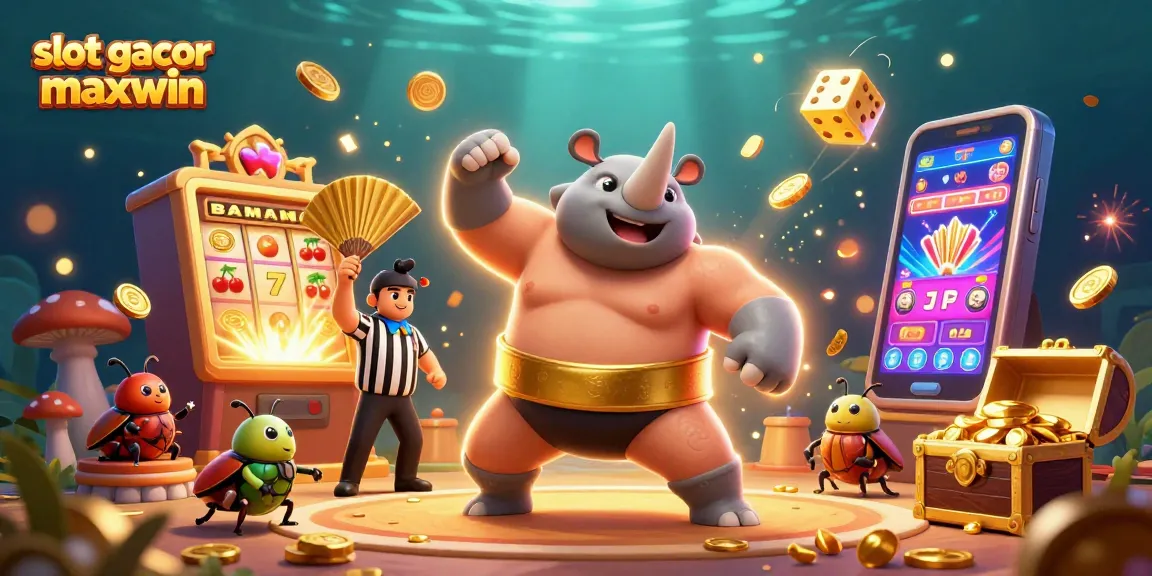 Engage with slot gacor maxwin in this dynamic 3D illustration filled with jackpot action.