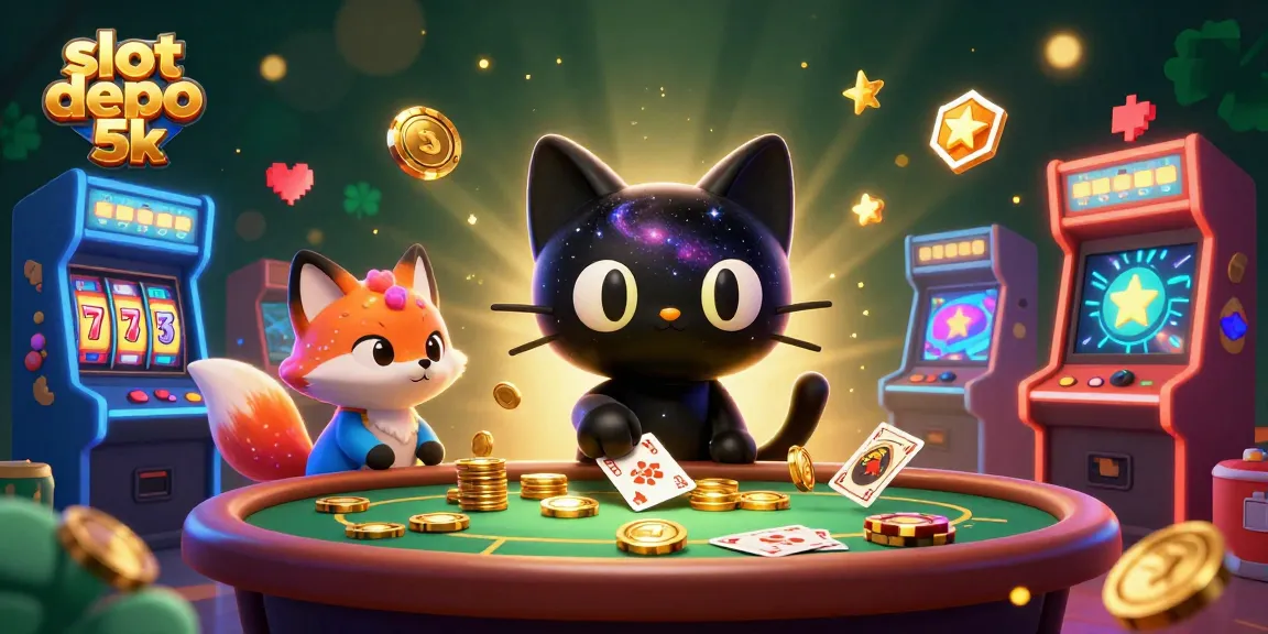 Engage with exciting slot depo 5k action in a vibrant cosmic casino atmosphere.