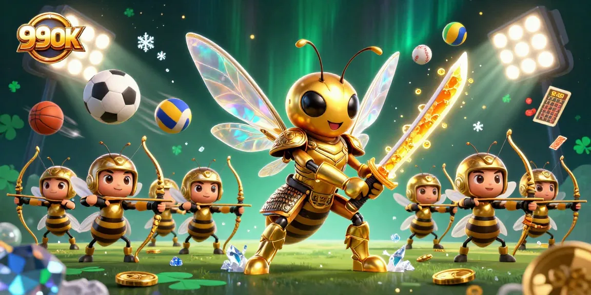 Engage with 99OK’s immersive gambling experience, featuring dynamic sports elements and vibrant 3D characters.