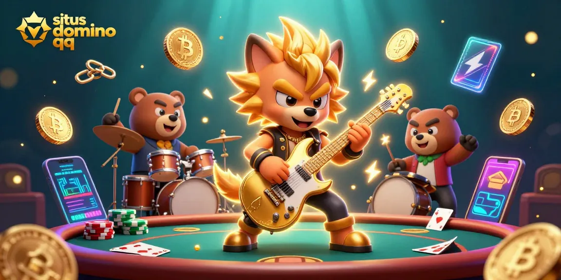 Experience exciting gameplay as you join the situs domino qq action with crypto elements around dynamic characters.