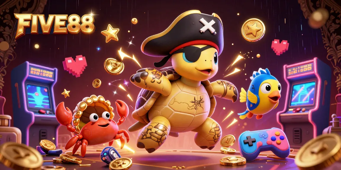 Experience thrilling gameplay at FIVE88 with engaging casino elements and vibrant characters.